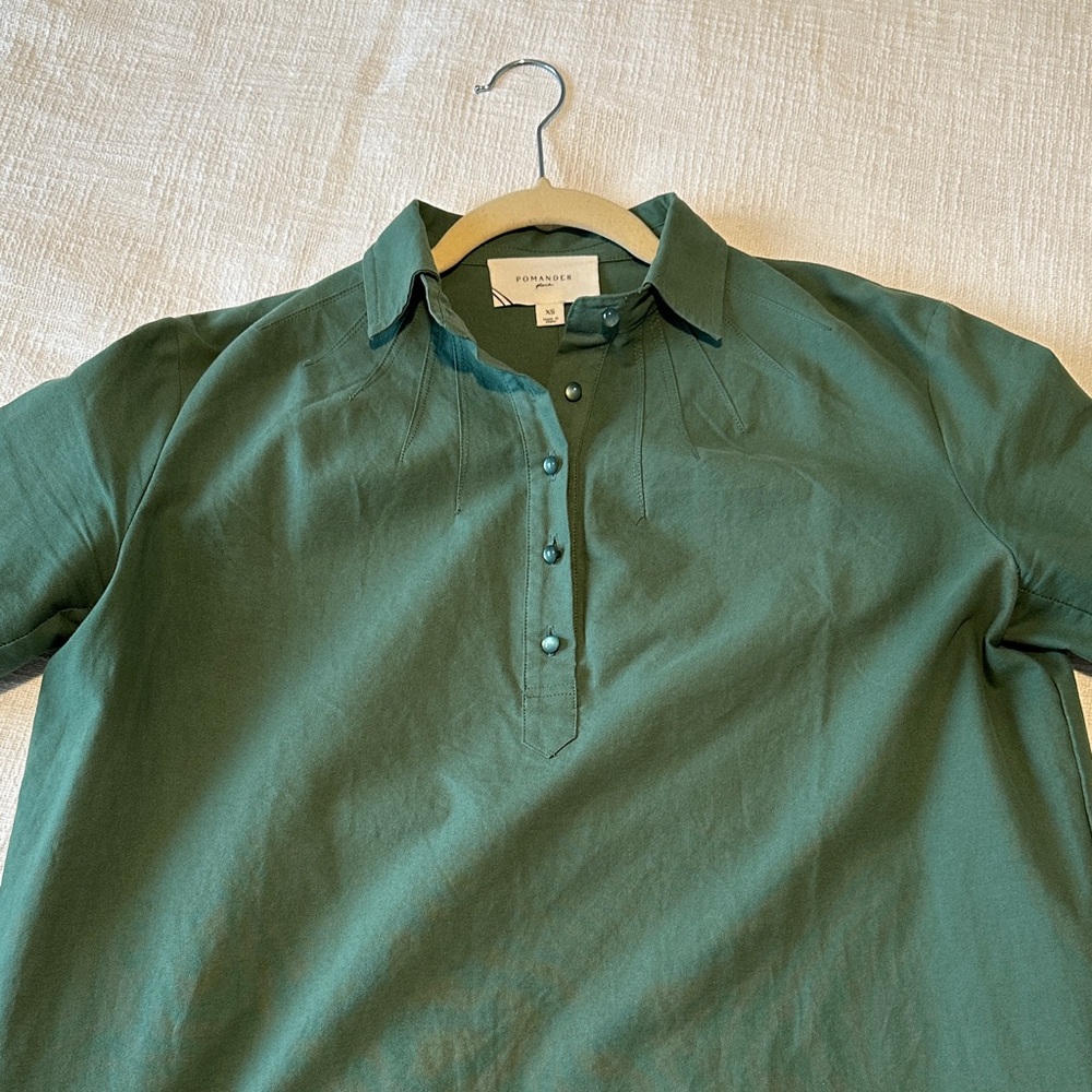 Pomander Place Green Polly Long Sleeve Dress - Picture 3 of 5